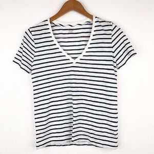 Madewell Women's Size XS Black White